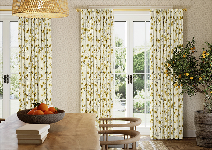 Como, Ochre - Made to Measure Curtains - Image 3